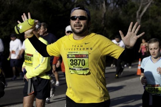 El peso ideal para correr una maratón