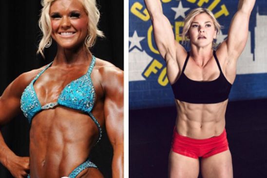 Crossfit girl antes y despues de adelgazar
